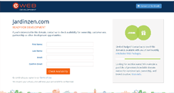 Desktop Screenshot of jardinzen.com